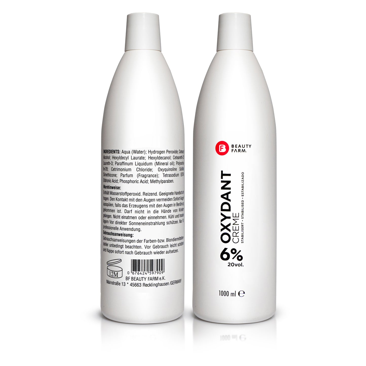 BF Beauty Farm · Cream Oxydant 6%