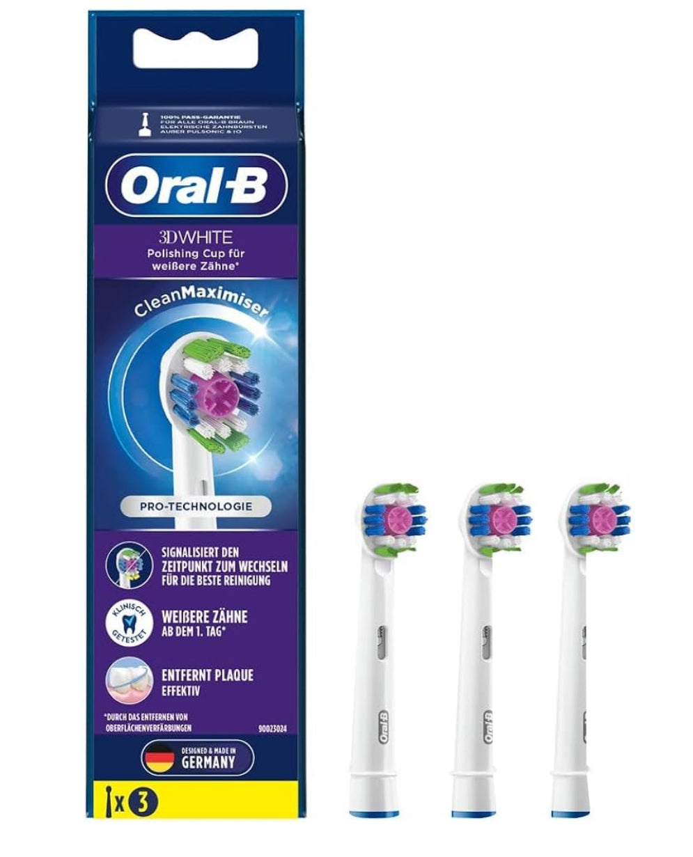 Oral B 3D White Aufsteckbürsten 3 Stück