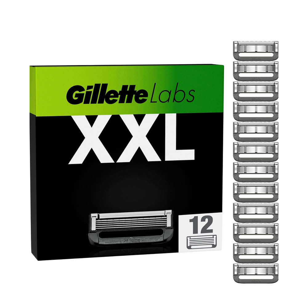 Gillette Labs · XXL 12 Rasierklingen