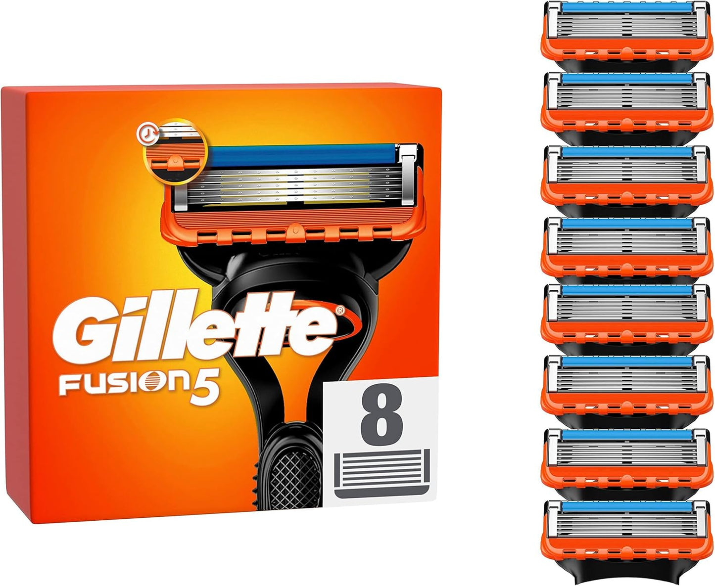 Gillette Fusion 8 Rasierklingen
