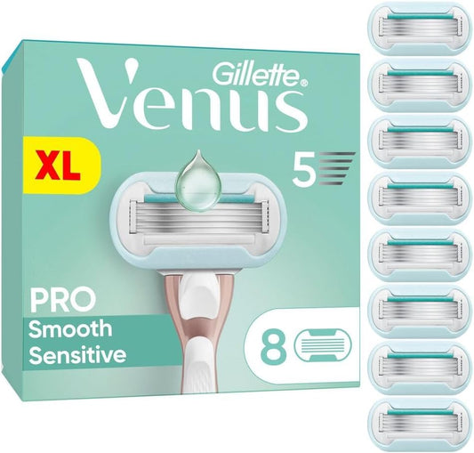 Gillette Venus · Pro Smooth Sensitive XL 8er Pack