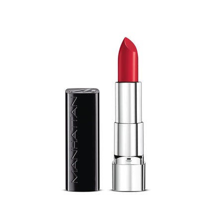 Manhattan Moisture Renew Lippenstift, feuchtigkeitsspendender Lipstick für intensive Farbe & Glanz 3x4g