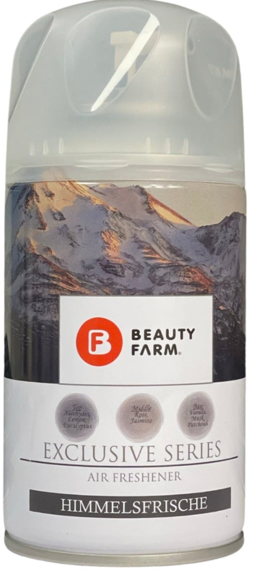 3x250ml BF Beauty Farm Nachfüller Raumduft und Lufterfrischer für automatische Duftspender