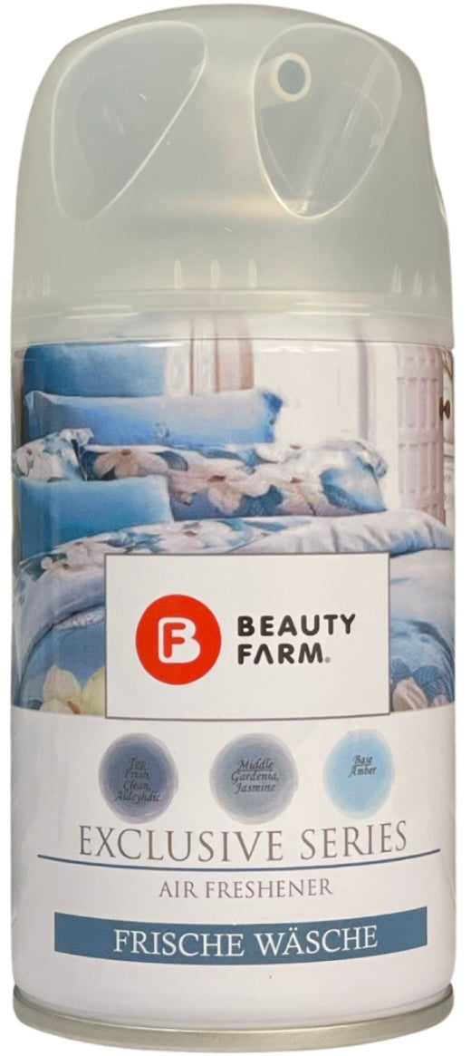 3x250ml BF Beauty Farm Nachfüller Raumduft und Lufterfrischer für automatische Duftspender