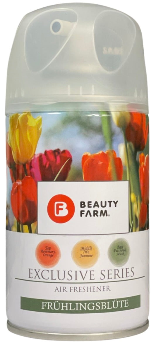 3x250ml BF Beauty Farm Nachfüller Raumduft und Lufterfrischer für automatische Duftspender