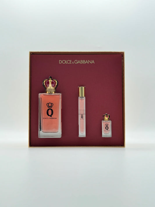 Dolce & Gabbana Q Eau de Parfum 100ml + EdP 10ml + EdP 5ml