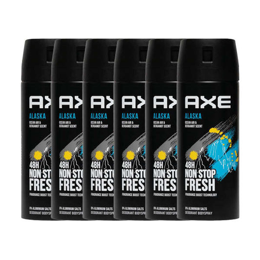 Axe · Bodyspray Alaska 6x150ml