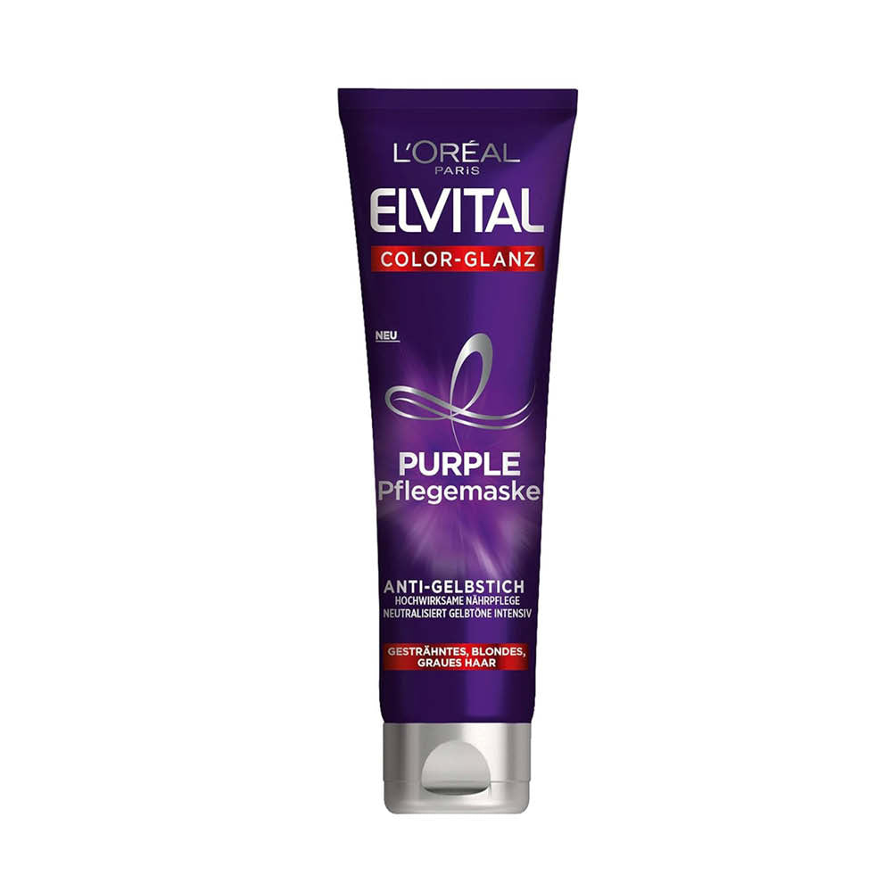 L'Oréal Paris Elvital · Color Glanz Purple Pflegehaarmaske 6x150ml