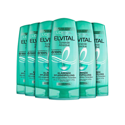 L'Oréal Paris Elvital · Tonerde Absolue Pflegespülung 6x200ml