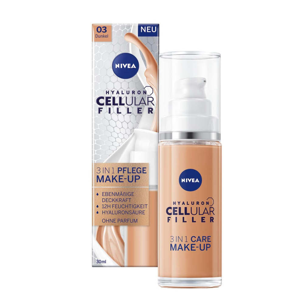 Nivea · Hyaluron Cellular Filler 3in1 Pflege Make-Up