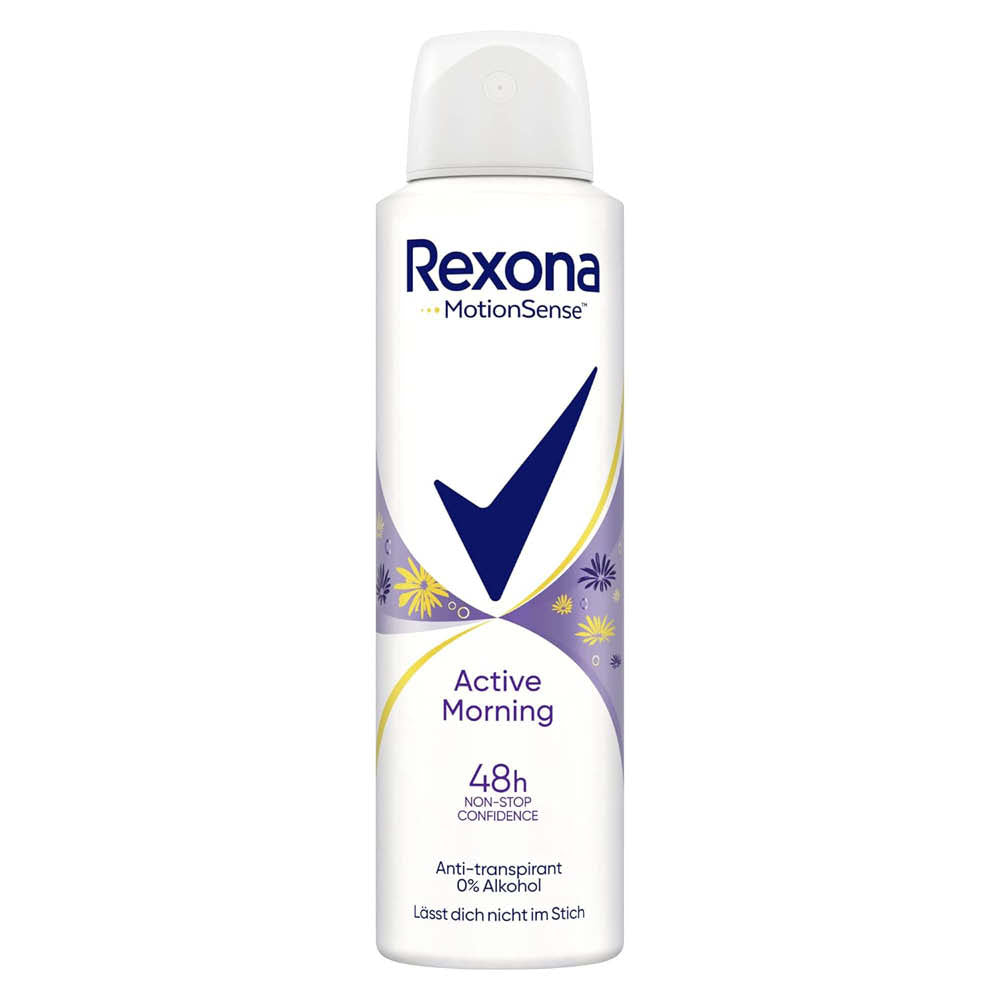 Rexona MotionSense · Active Morning Deo Spray 6x150ml